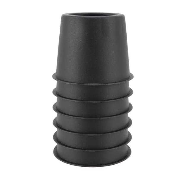 6 Pak Anti Vibrations Sofa Fødder Møbel Riser Pads til Bord Skab Seng 3in Sort Rund