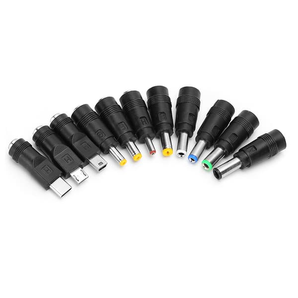 DC 5.5x2.1mm Naaras-Naaras Mini USB Micro USB Laturisovitin