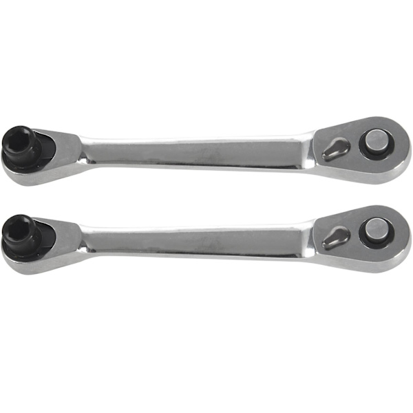2-pack mini dubbla skiftnyckel Quick Socket skruvmejsel verktyg