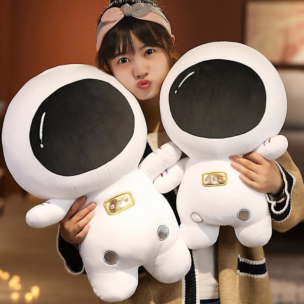 Astronaut dockkudde, kort plysch