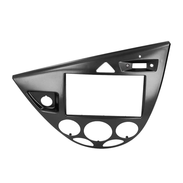 2DIN Audio CD DVD Panel Dashboard Dekoration Plug and Play Erstatning til Focus 1998-2006 Sort