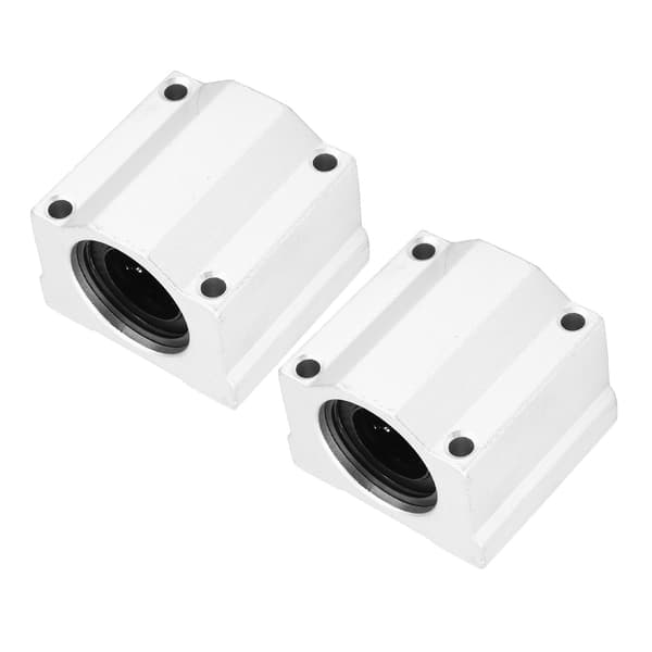 2 STK SC20UU 20mm CNC Lineær Bevægelse Kugleleje Glideblok Bøsning