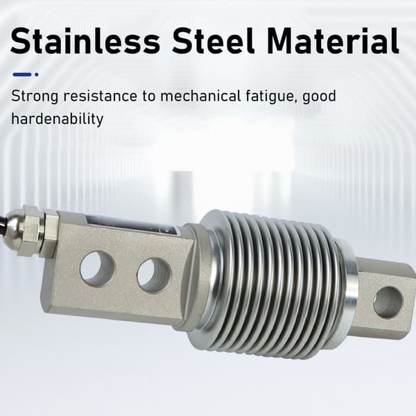 Lastcelle 300kg Load Cell Rustfritt Stål Cantilever Beam Vekt Sensor Plattformvekt 5V til 15V