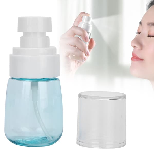 30 ml påfyllbar parfymesprayflaske pumpeforstøver toner blå