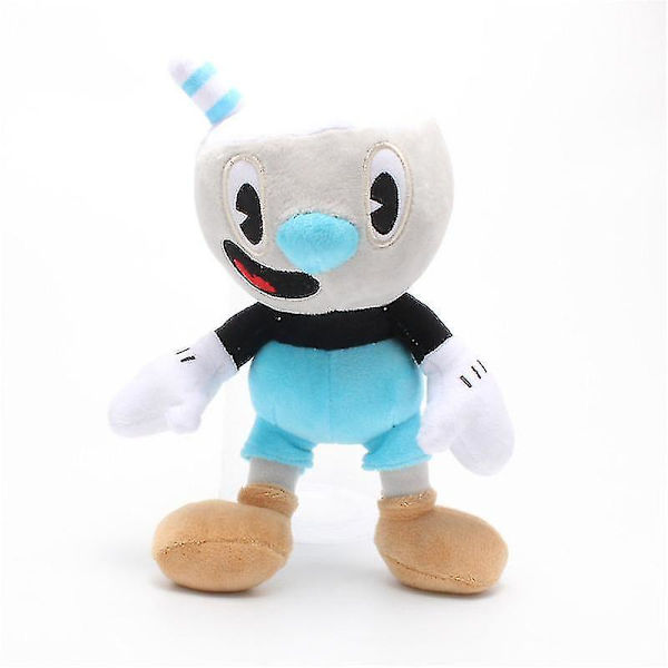 Game Head Plyschleksak Mugman Ms. Chalice Ghost King Tärningar Cagney Carnantion Puphead Plyschdockor Leksaker För Barn Presenter A B
