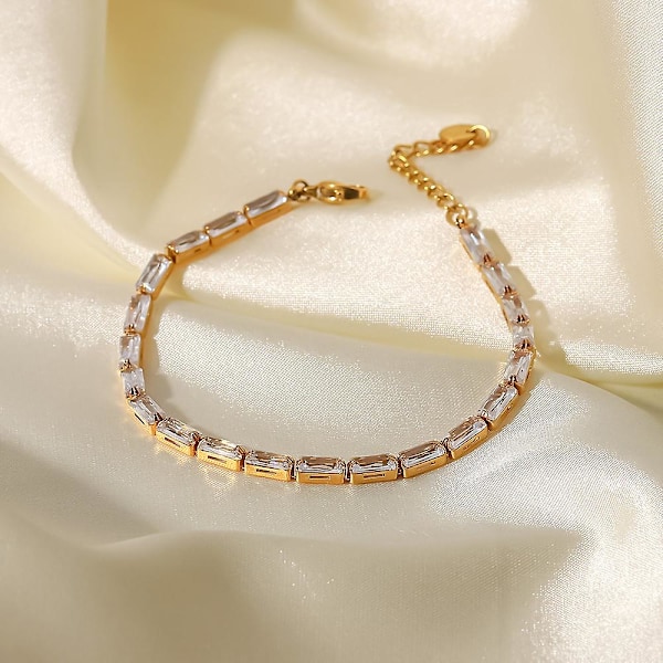 Armband Square Daily Outfit Metallic Element B1407 JDB201284-WT