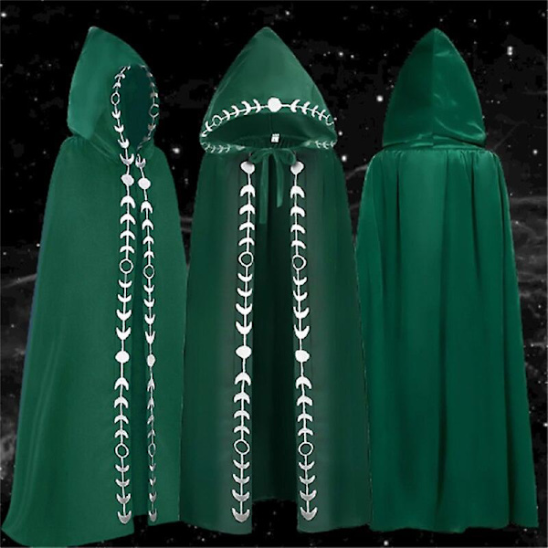 Heksekostume Gothic Reaper Hættekappe Farve2 4XL