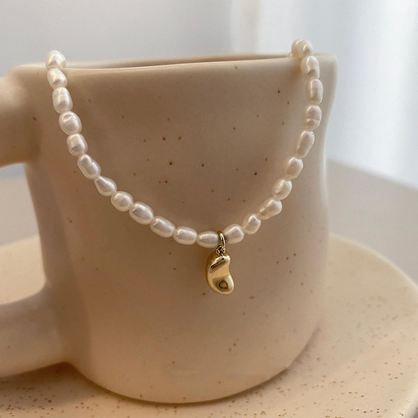 Halskæde sæt perlesmil piger&#39; Modesmykker Ac3132 necklace A06