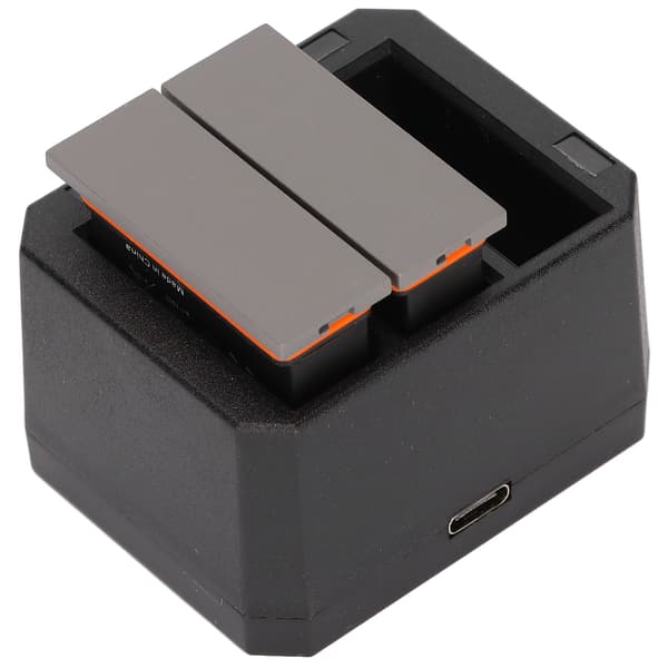 DJI Osmo Action 1 Kamera 2 Batterier LED 3-kanals USB-oplader DC 5V 2‑4A Tilbehør