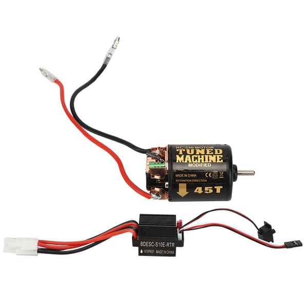 RC Modelbil Universal 540 Børstemotor med 320A Børste ESC RC Dele Tilbehør 45T