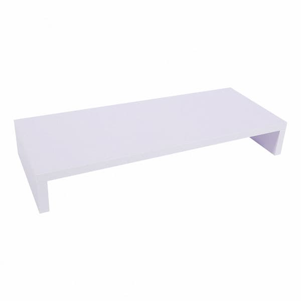 Træ LED-skærmstativ Riser Desktop Organizer Displayhylde Lilavit