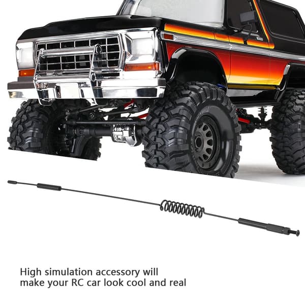 Simulaatioantenni Traxxas TRX-4 RC-kiipeilyautolle - 290 mm pituus