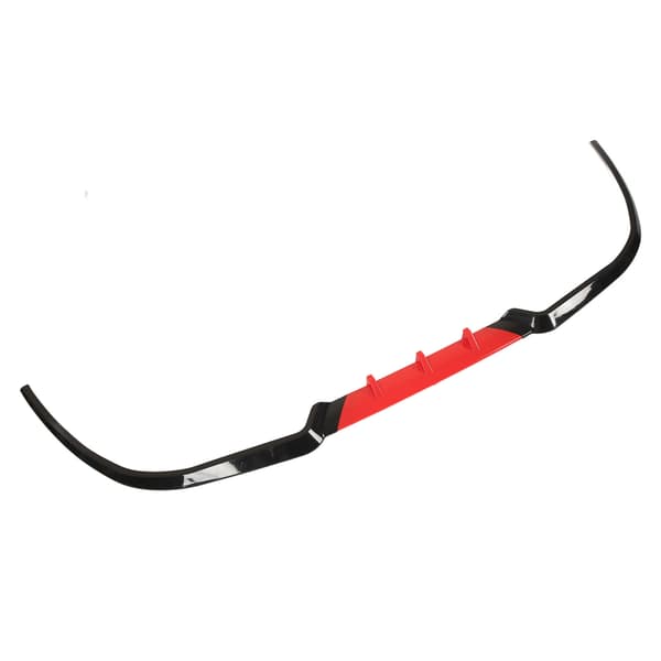 3ST Front Bumper Splitter Lip Spoiler Universal Passform A3 A4 A6 Rød