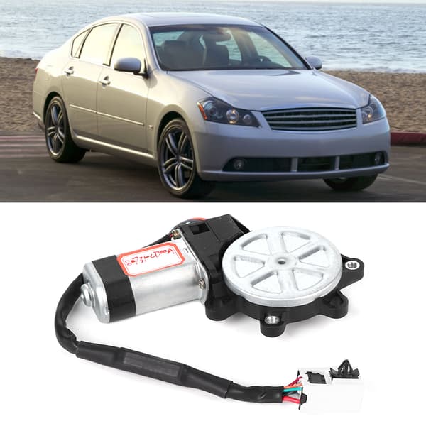 Forreste venstre vindueskontrolmotor førerside 80731CD00A passer til Infiniti 2003-2006 G35 Base 2-dørs