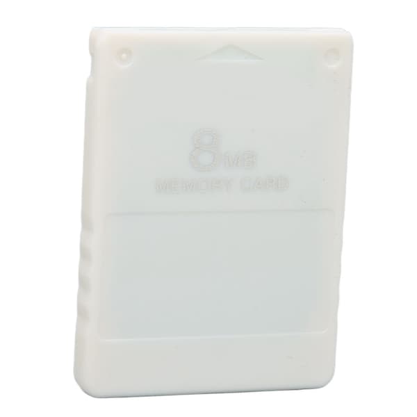 8MB PS2 Plug Play FMCB 1.966 Externt Höghastighetsminneskort Vit