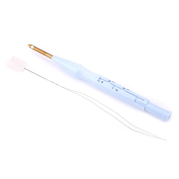 Justerbart Punch Needle Pen Kit för DIY Broderihantverk