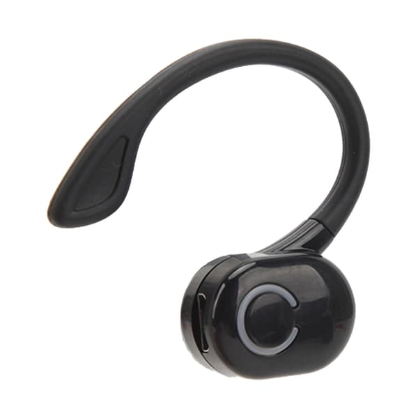 Bluetooth Headset V5 2 Trådløs Mikrofon Lang Standby Letvægts Lastbilchauffører Kontor Sort