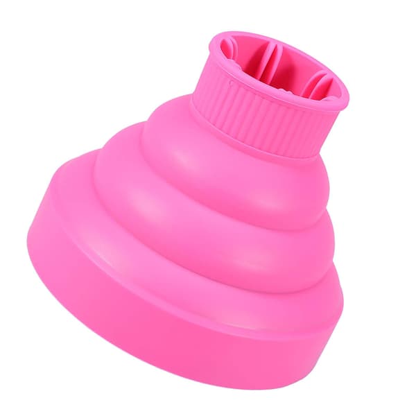 Vikbar foldbar hårtørrer Hårblæser Diffuserhylster Styling Frisørværktøj (pink)
