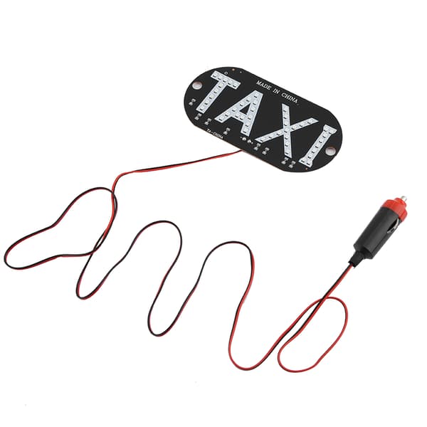12V Taxi frontrute interiør indikatorlys LED-skilt