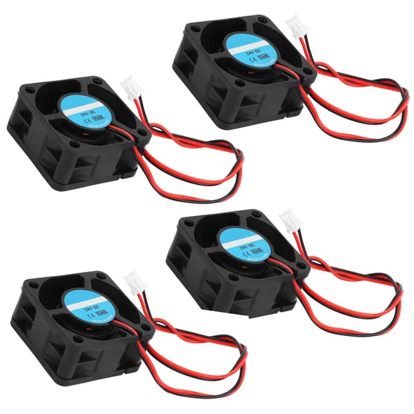 4 Kugleleje Køleventilator 4020 24V til 3D Printer Varmeafledning