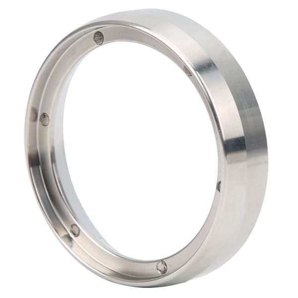 Rustfrit stål 54 mm kaffemaskine doseringstragt med magnetisk doseringsring til kaffegrums
