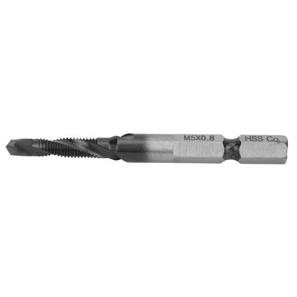 Gevindskæringsbor M5 X 0,8 TIAIN