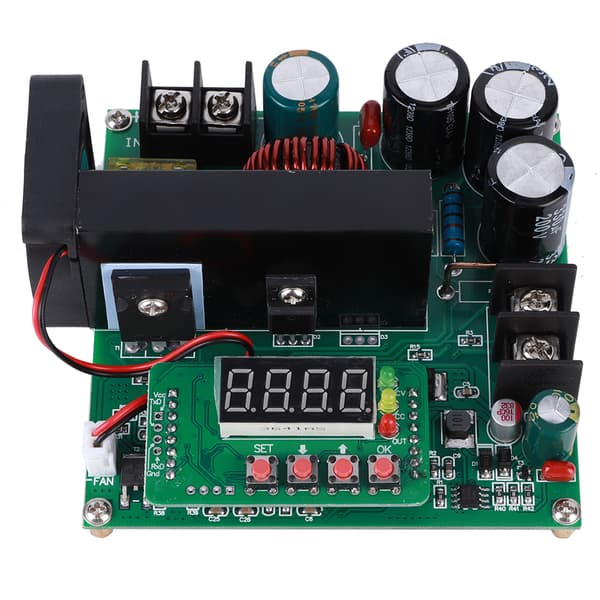CNC DC Konstant Strøm Spenningsregulator Modul Justerbar Boost Converter Strømforsyning B900W