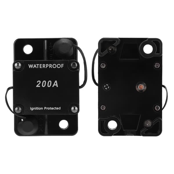 Vandtæt Automatisk Reset Strømafbryder DC 12V 24V HT 608200A