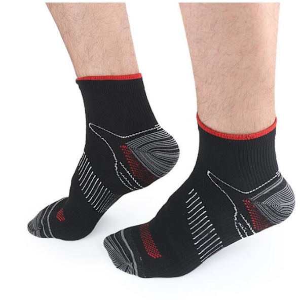 Løbekompressionsstrømper (blå L/XL)