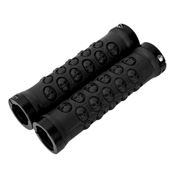 Sort Mountainbike Styr Lås Anti-skrid Greb