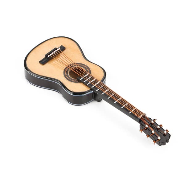 Mini tre-gitarmodell - Miniatyr musikkunst for hjemmet
