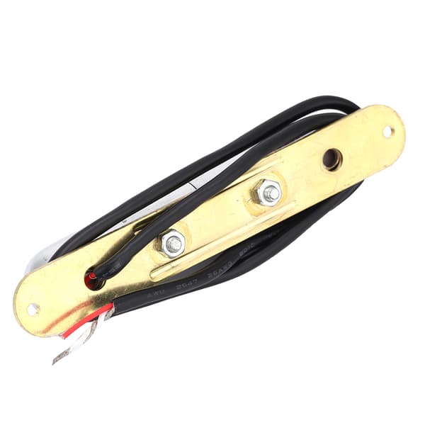 Alnico V Magnet Läppstiftsrör Single Coil Elgitarr Pickup Silver