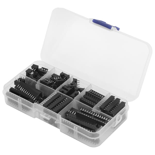 66 kpl IC-kanta-adapterisarja 6-28Pin InLine DIY elektroniset komponentit