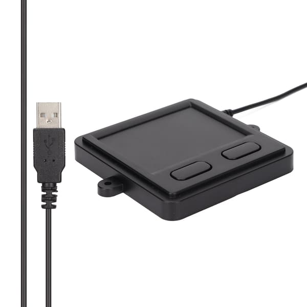 USB Kablet Kompakt Touchpad 2 Knapper Bærbar Praktisk for Laptop Stasjonær
