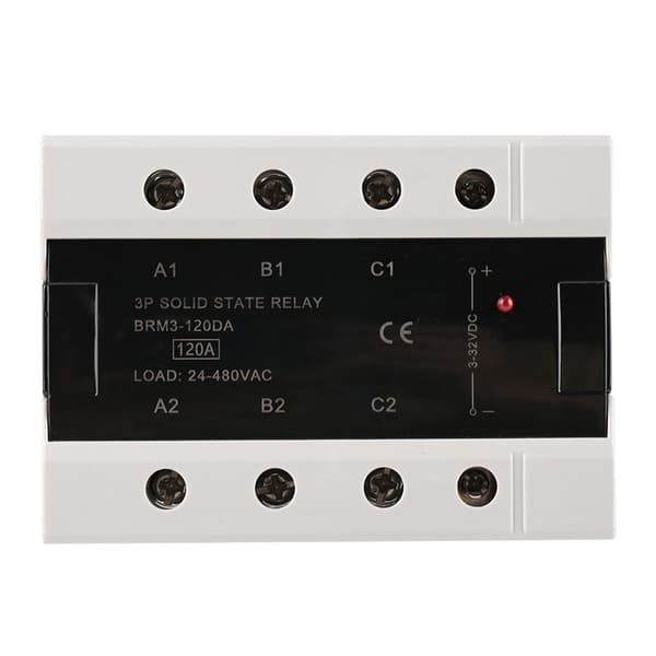 Ladda 24-480VAC Kolmivaiheinen Solid State Rele BRM3-120DA