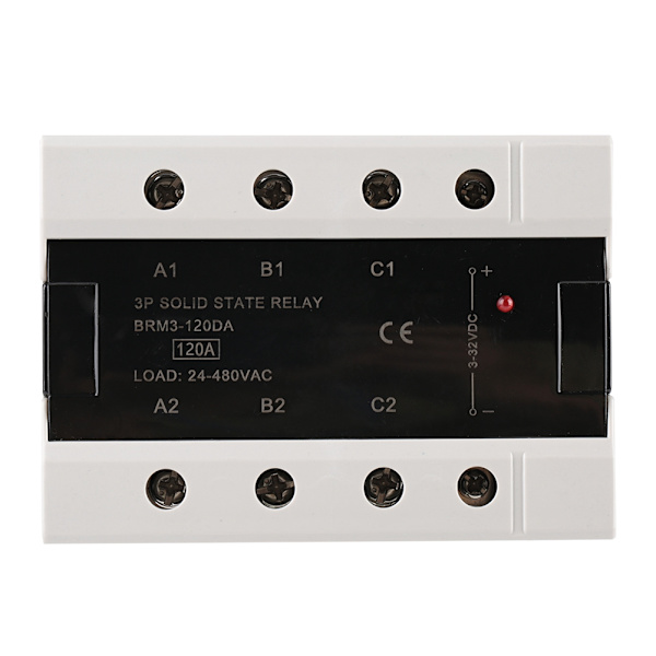 Ladda 24-480VAC Trefas Solid State Relä BRM3-120DA