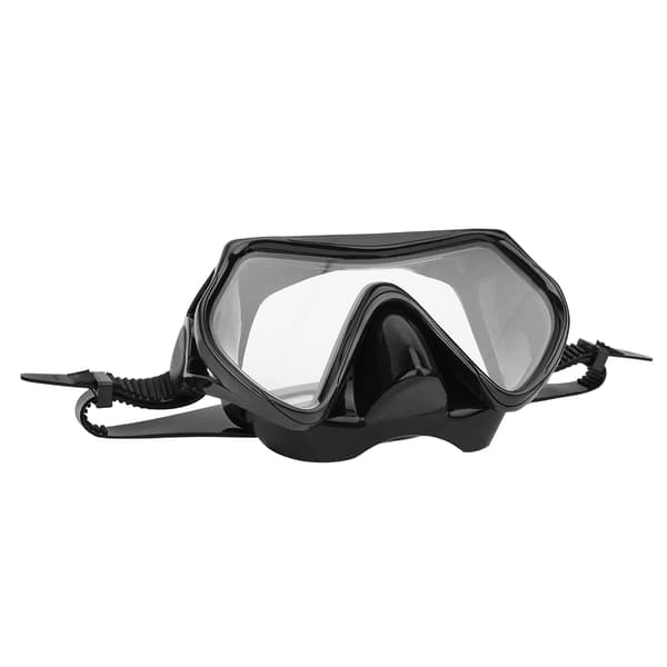 Dykmask för vuxna med bred vy för snorkling