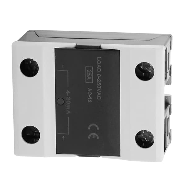 BRM 25LA SSR Solid State Relä Elektronisk Industriell Tillbehör Aluminiumbas