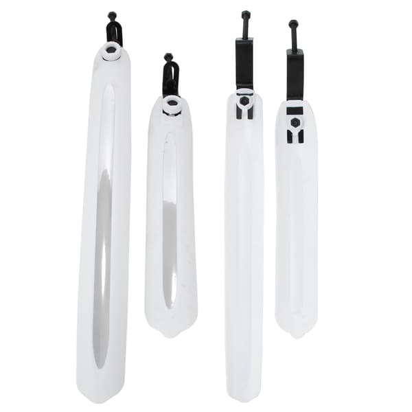 Fram Bak Mountain Road Bike Mudguard Sæt Hvid