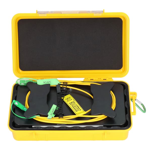 OTDR Launch Cable Box Optisk Fiber Testværktøj Død Zone Eliminator SM SC APC til SC APC 1000 Meter