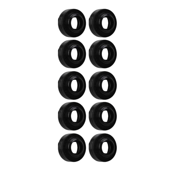 10S AC Kompressor Akseltætningssæt Sort Gummi Cirkulær Olietætning