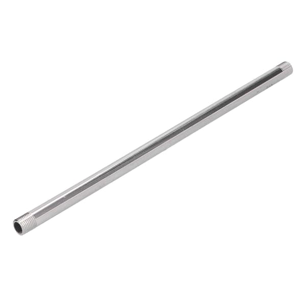 G1 4 30 cm rustfrit stål gevindrør VVS-fittings Kobling