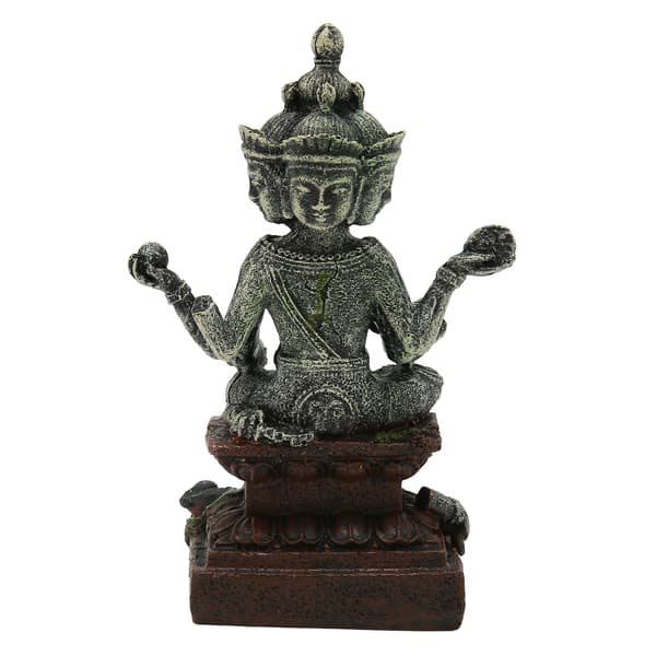Akvarium Buddha Statue Resin Dekor Aquascaping Akvarium Mediterranean