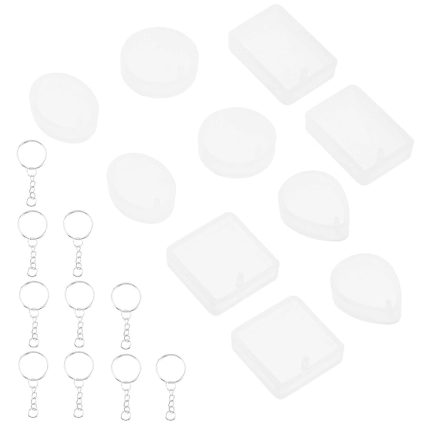 10 kpl DIY- mold ja 10 avaimenperä ja set