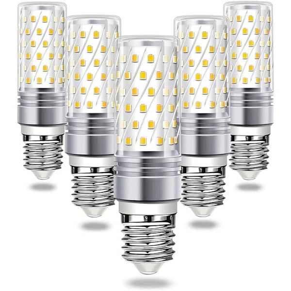 E27 16W vit led majslampa stark E14e27 skruvhem, icke-strobe energisparlampa, för vardagsrum, sovrum,