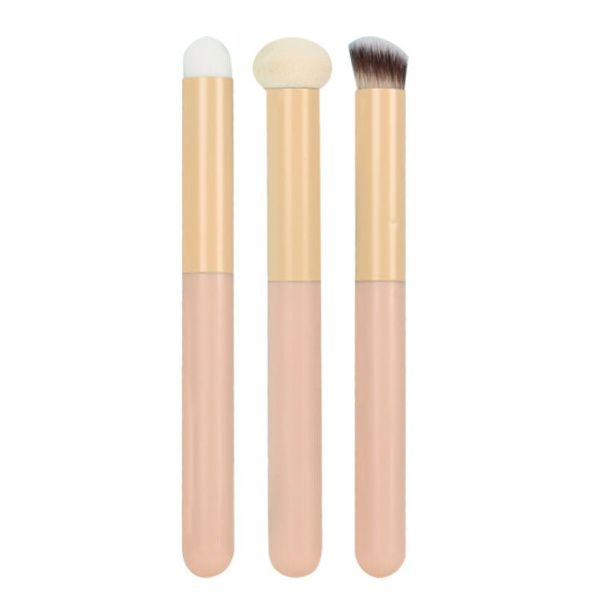 3 små Mantou Concealer-borstar (set med 3)