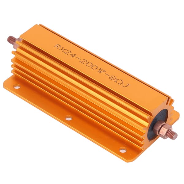 RX24 200W 8 Ohm Højeffekts Aluminiumshus Modstand Professionel Industriel Elektrisk Komponent