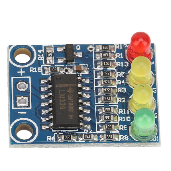 12V Batterikapacitetsindikator Modul 4-cifret LED-display