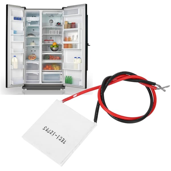 TEC1 12703 Termoelektrisk Kylmodul 12V 3A 40x40mm Peltier Element Kylfläns