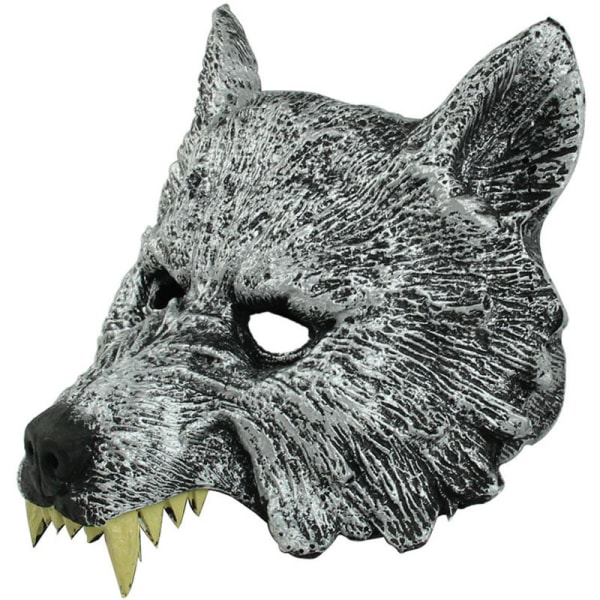 maskerade maske halloween maske ulv hoved maske